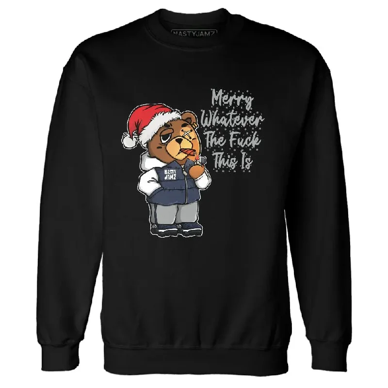 Gender-Neutral Fashion For Everyday Style Flash Sale Fever VaporMax Metallic Navy Midnight NastyJamz Sweatshirt Match Merry Whatever
