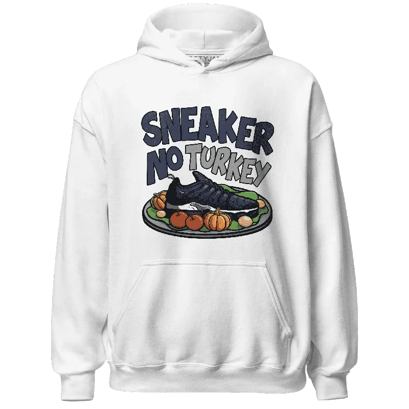 Relaxed-Fit Unisex Fashion For All-Day Comfort Chic Styles VaporMax Plus Midnight Navy White Metallic Silver NastyJamz Hoodie Match Sneaker No Turkey